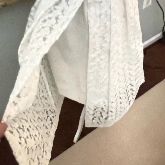 Eva Mendes for New York & Company White Garment S - Picture 4 of 9